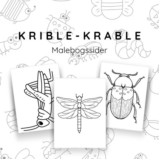 Krible Krable kreativitet og tegninger