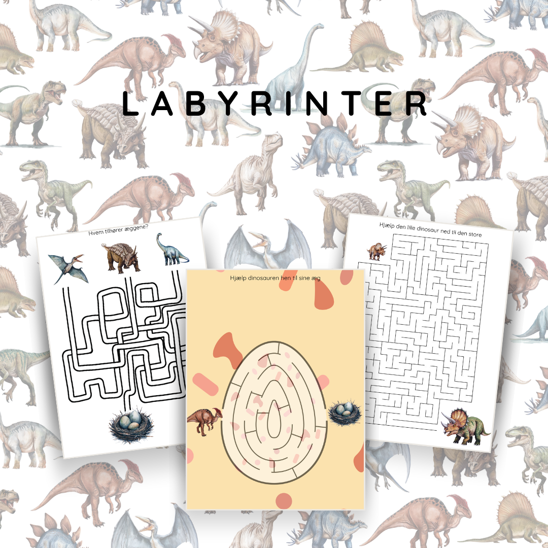 Dinosaur - opgavebogen