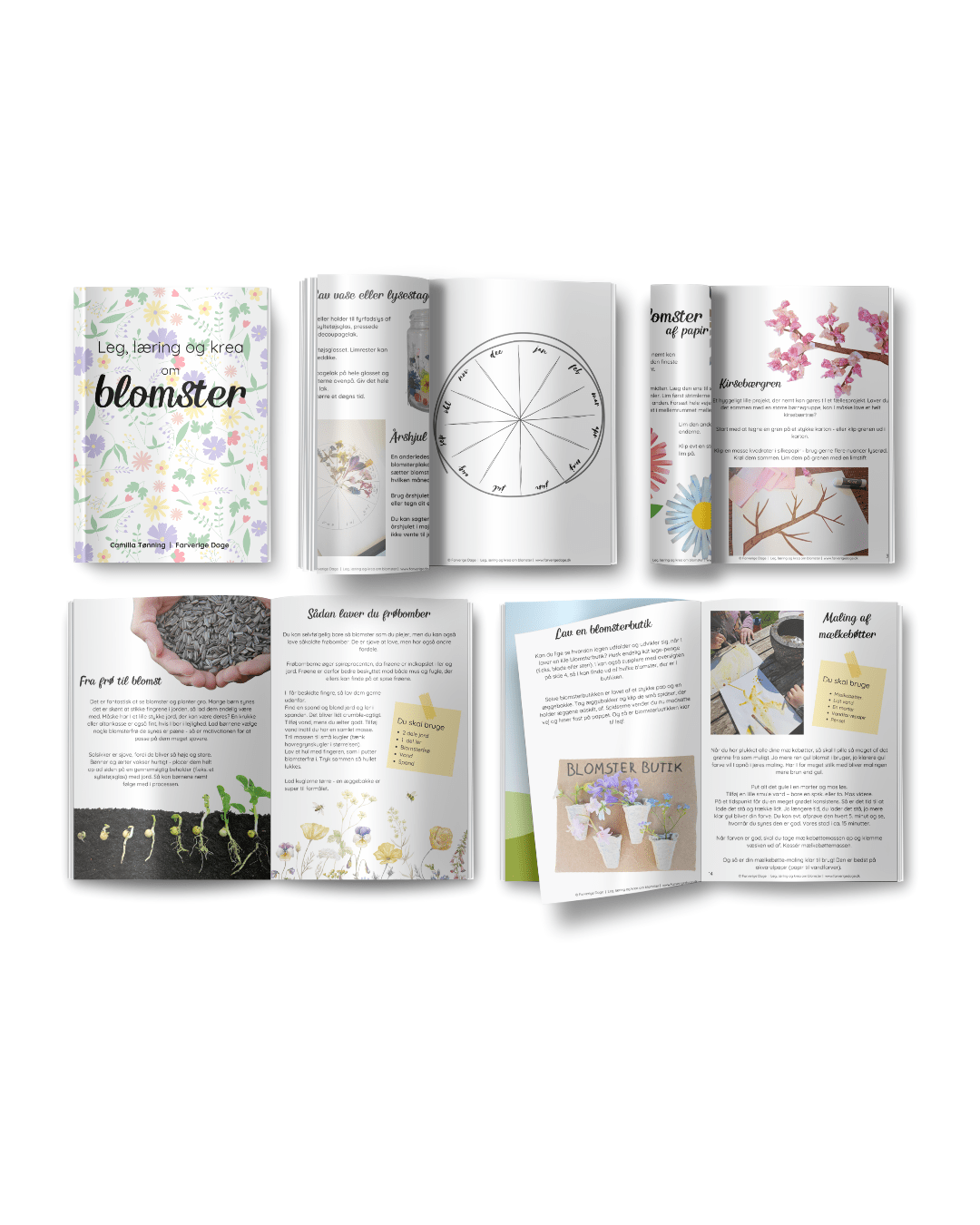 Tema: Leg, læring og krea om blomster