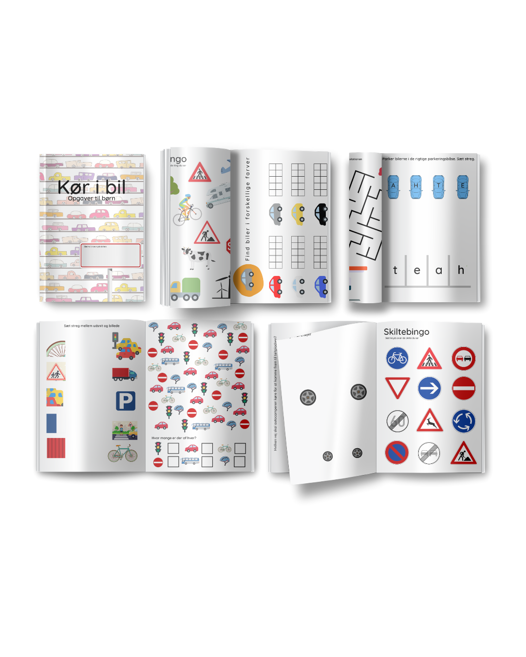 Underholdning til bilturen - opgavehæfte