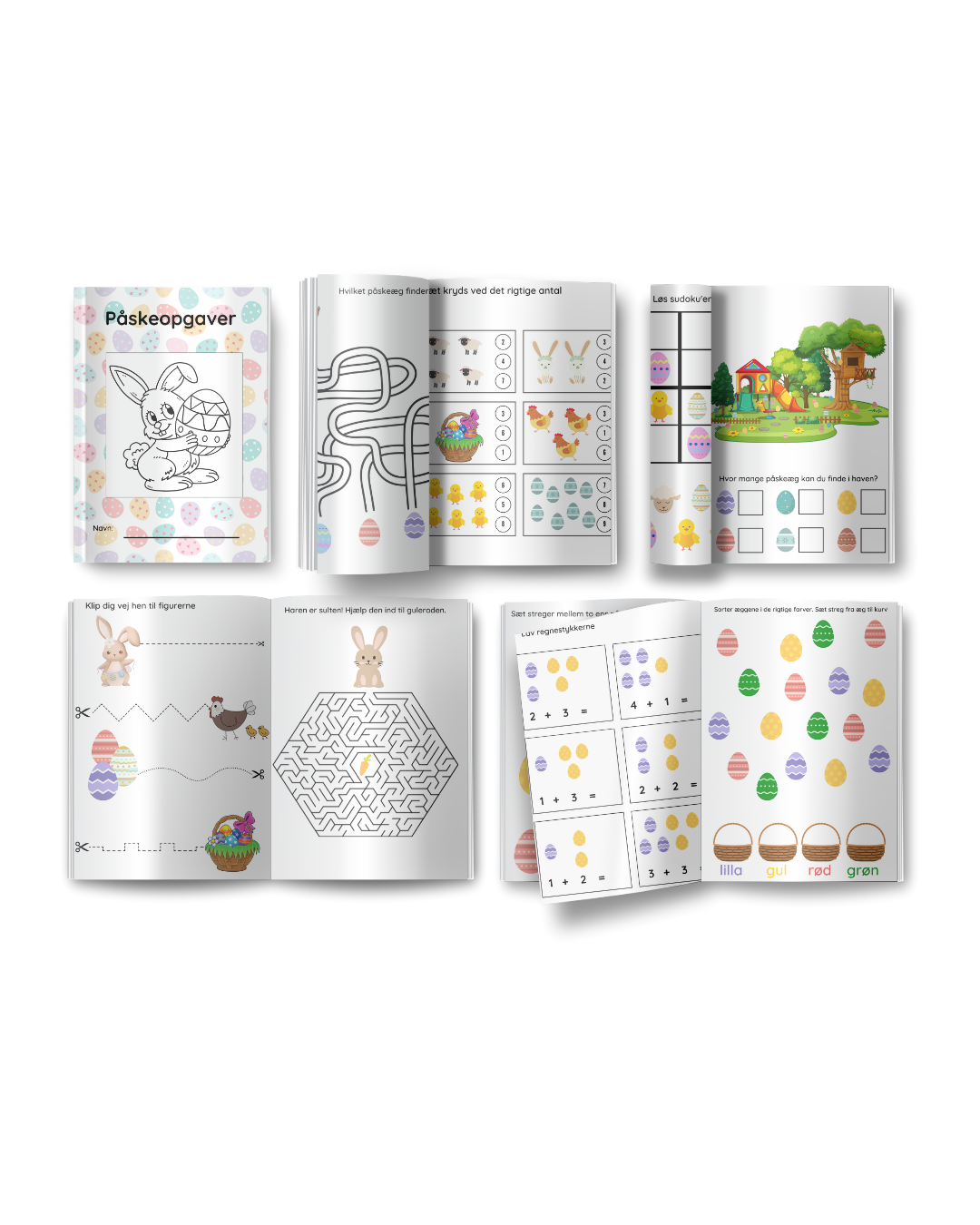 Påske - Opgaverhæfte til børn