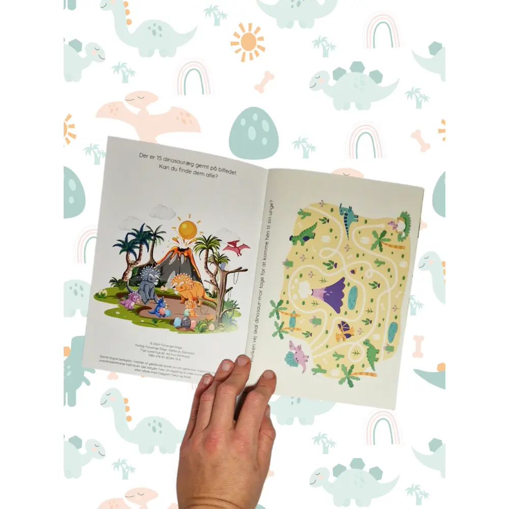 Dinosaur opgaver til børn
