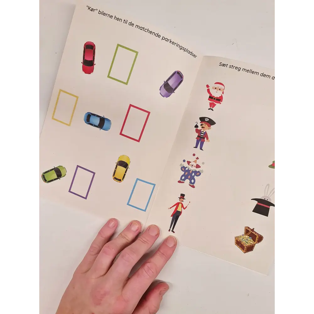 Mit første opgavehæfte - opgaver til 2-3-årige - variabel