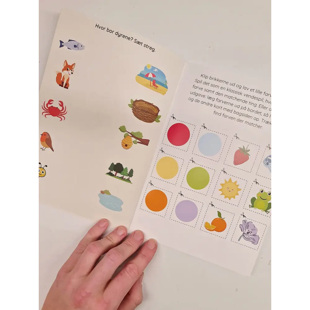 Mit første opgavehæfte - opgaver til 2-3-årige - variabel