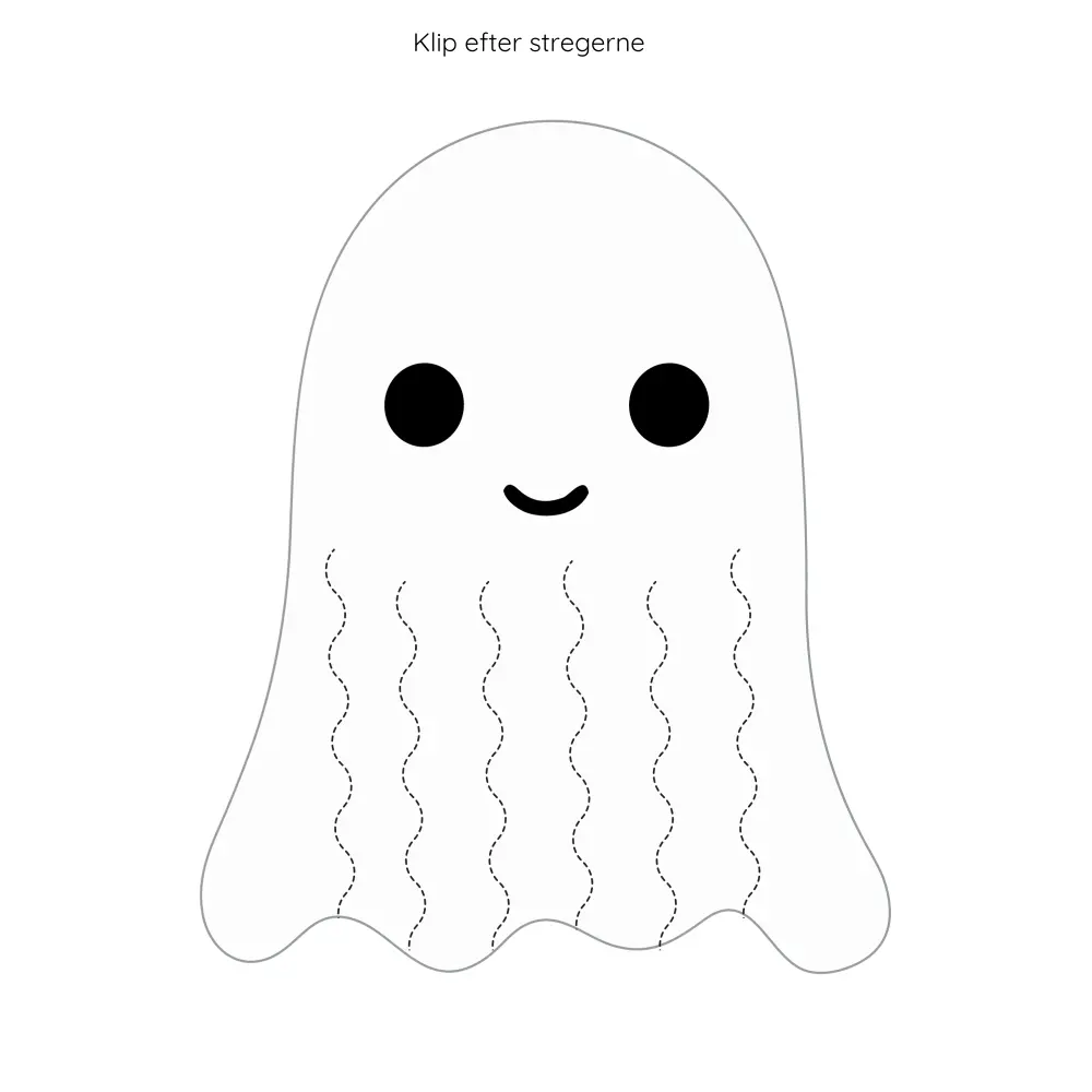 Halloween - klippeopgaver - print