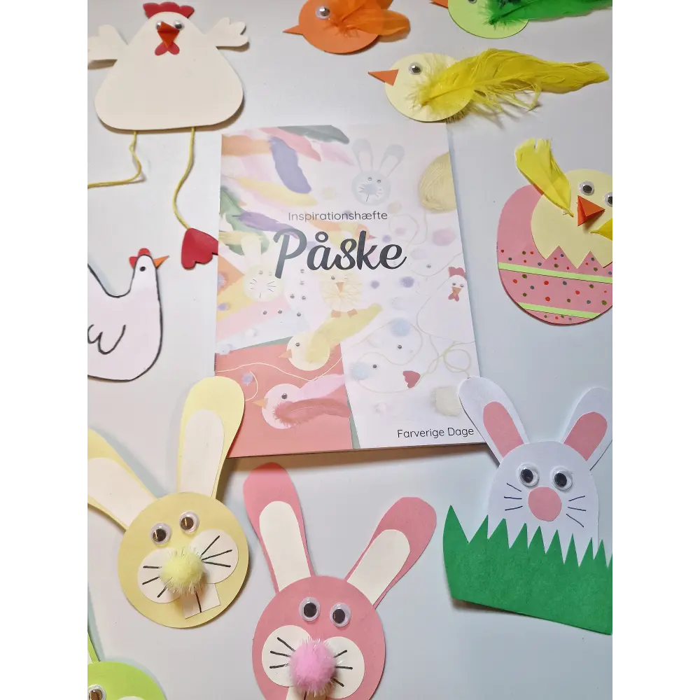 Inspiration og skabeloner til påskeklip