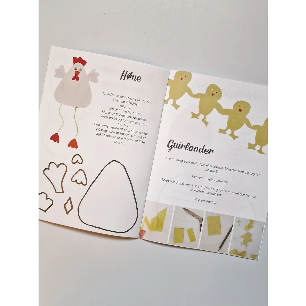 Inspiration og skabeloner til påskeklip