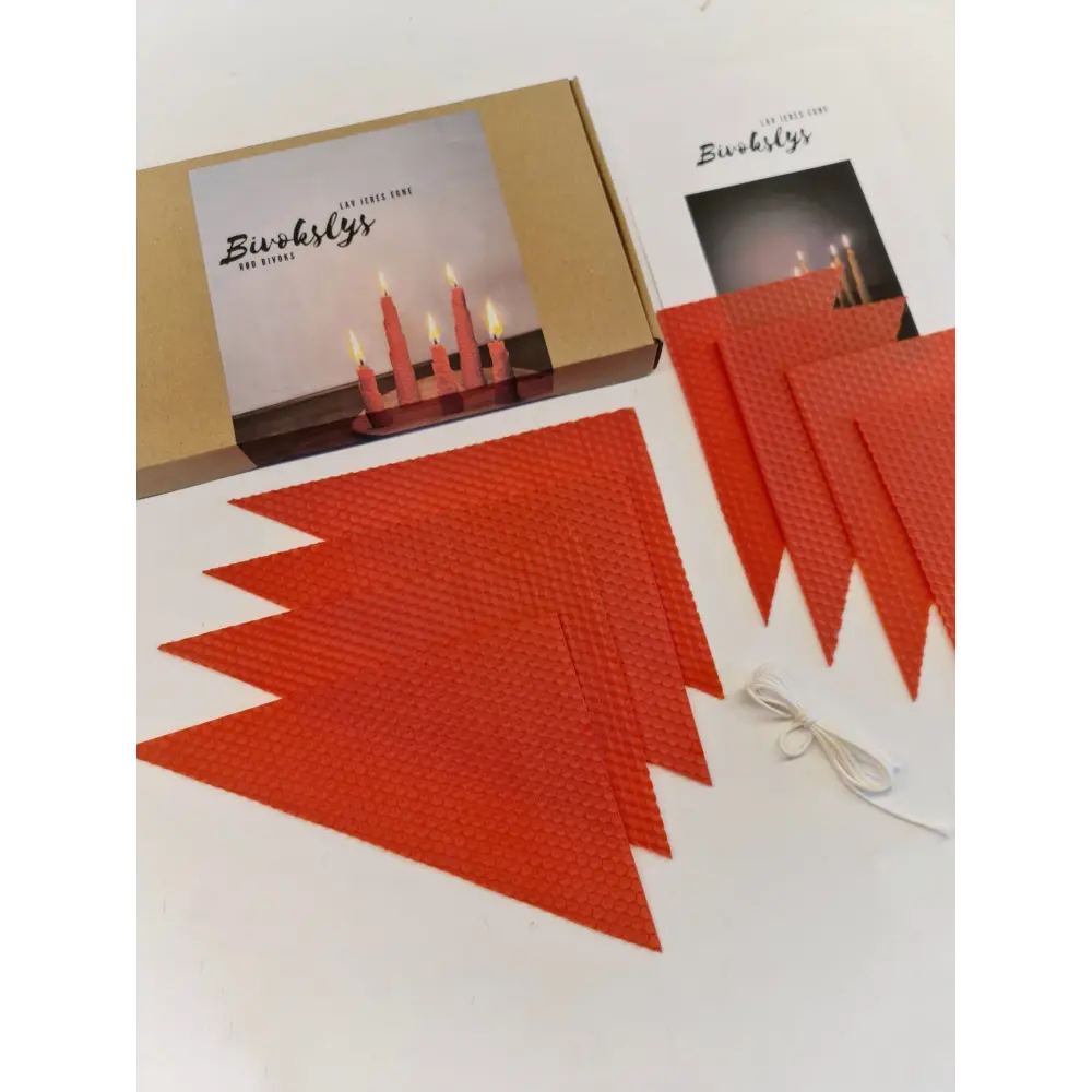 Kreakasse: Bivokslys - rød