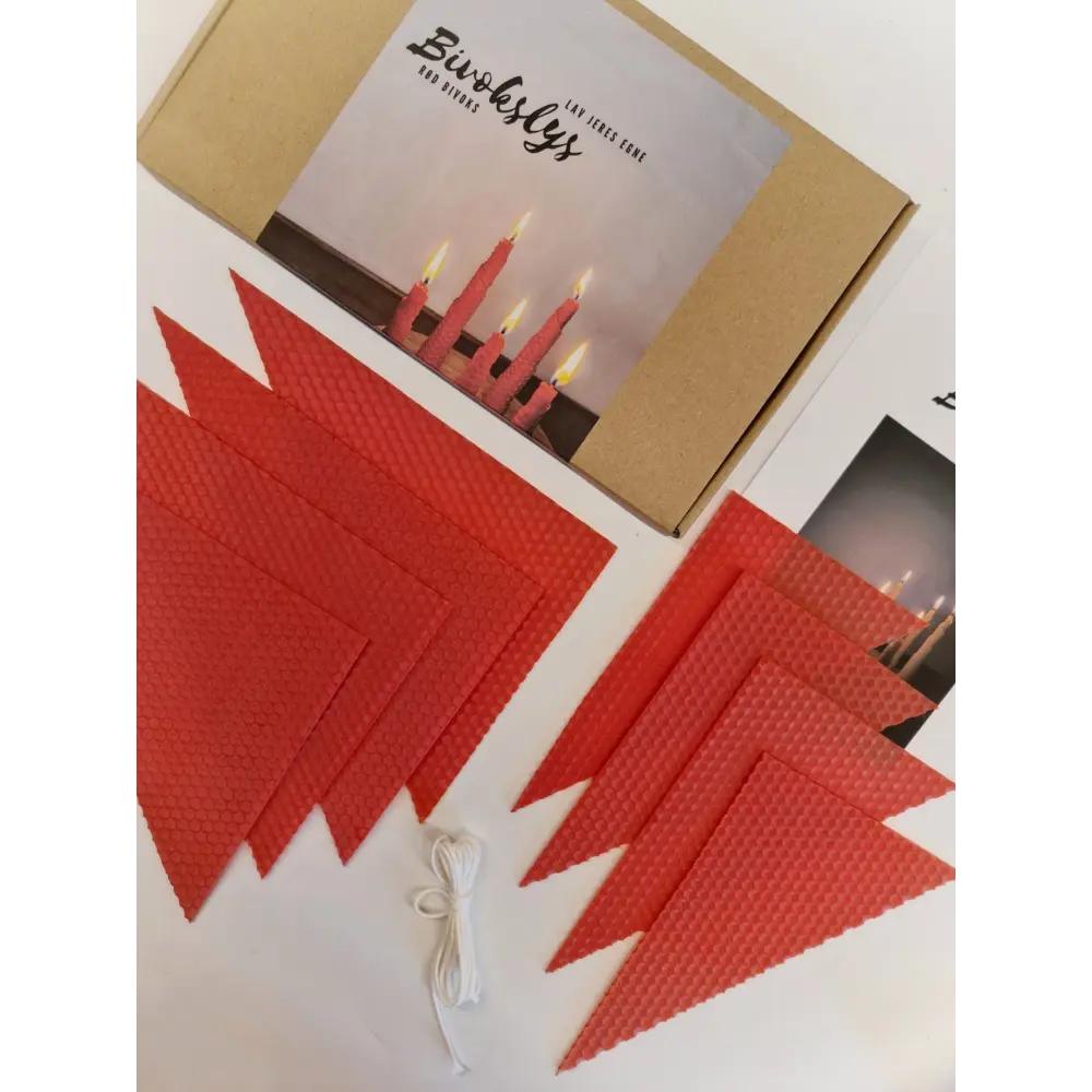 Kreakasse: Bivokslys - rød