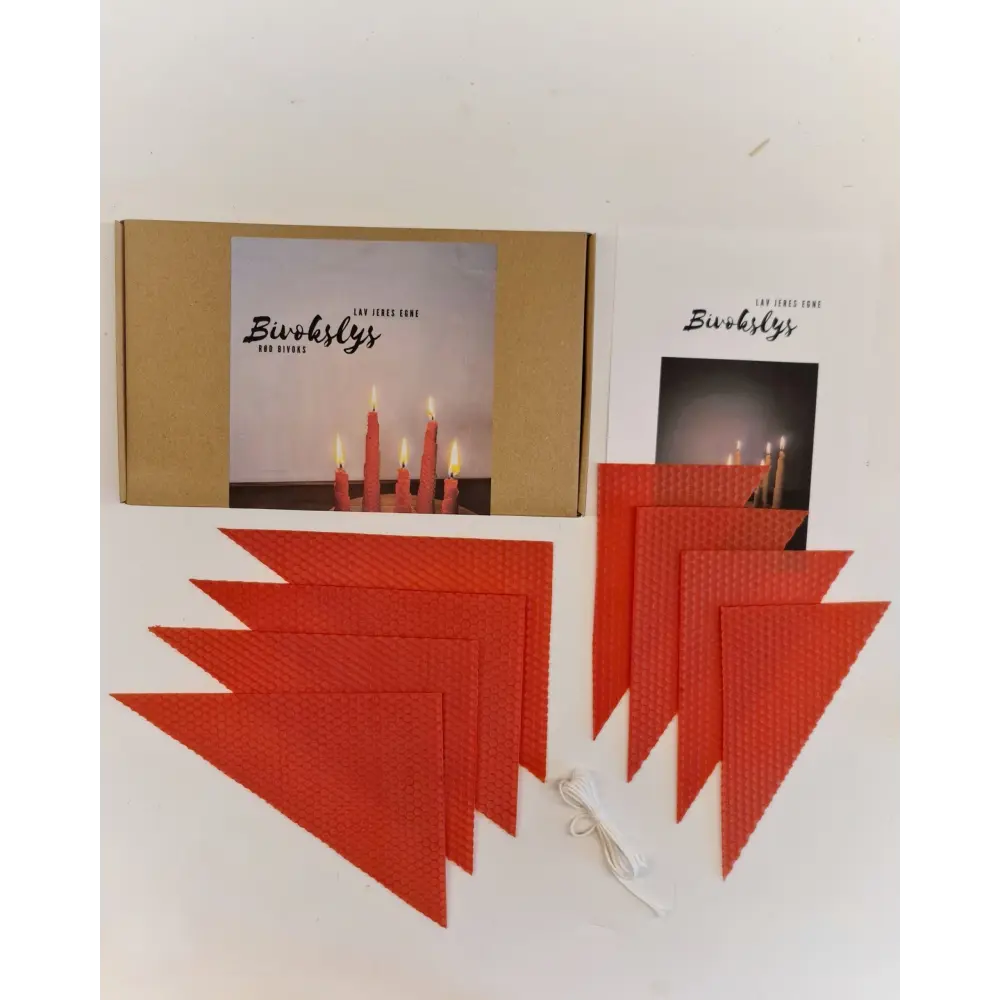 Kreakasse: Bivokslys - rød