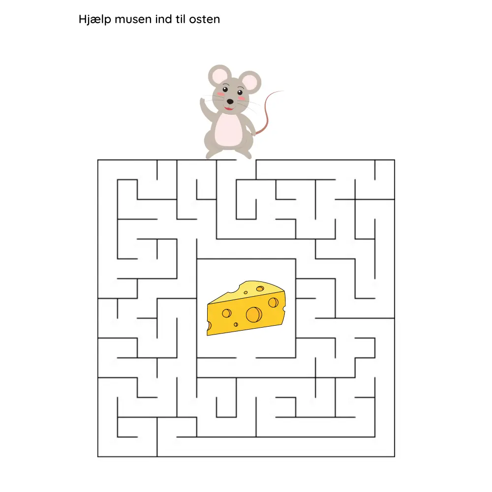 Labyrinter: Niveau 3 - Variabel