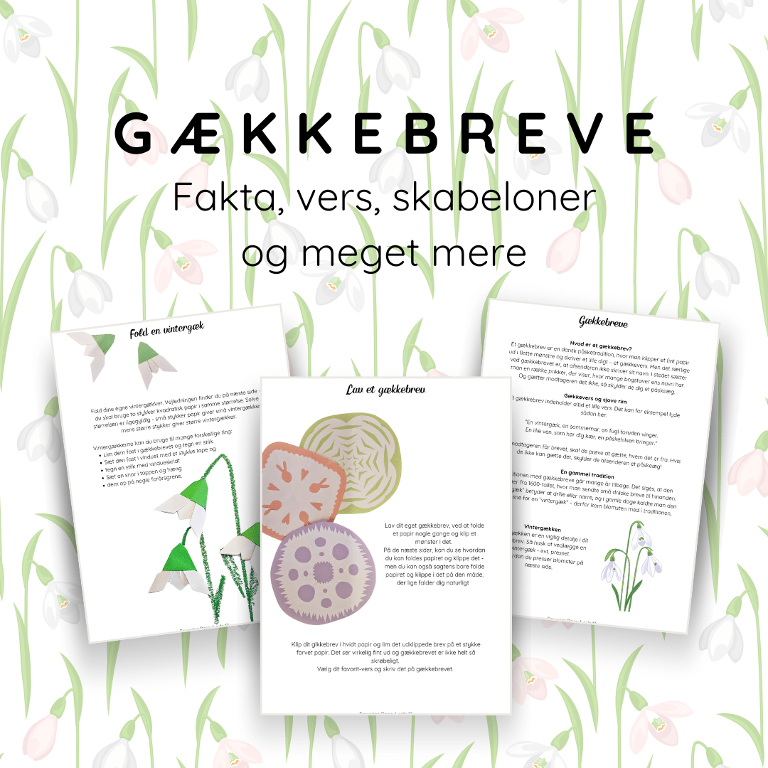 Leg, læring og krea om påske - print selv