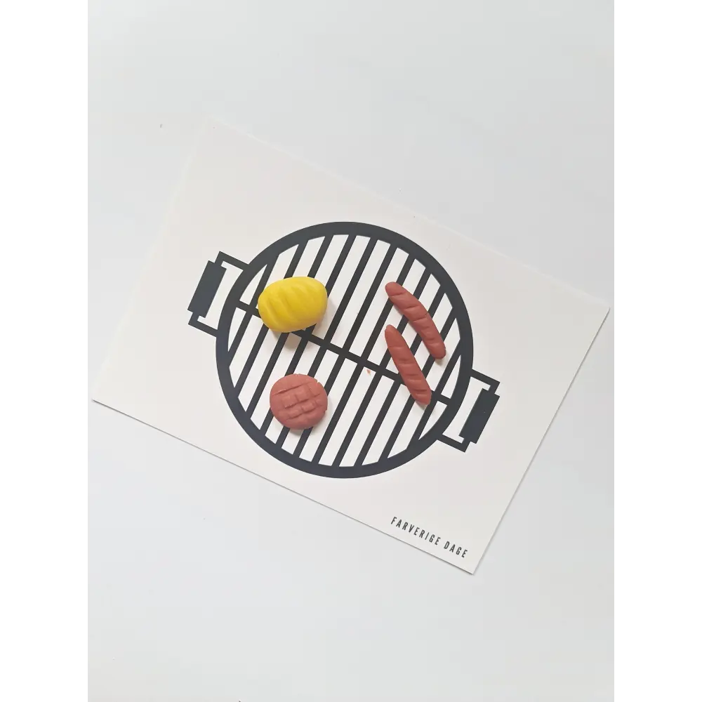 Legeunderlag til modellervoks: Mad