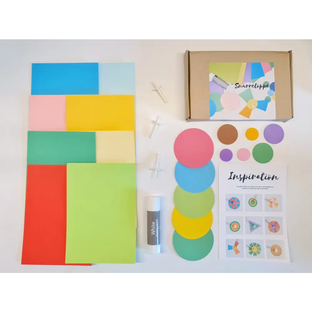 Mini krea kit: Snurretoppe