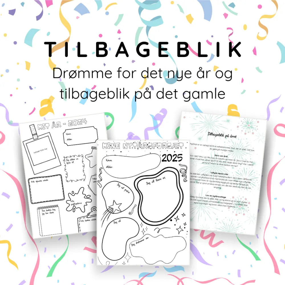 Nytår for børn - ’Leg læring og krea om nytår’