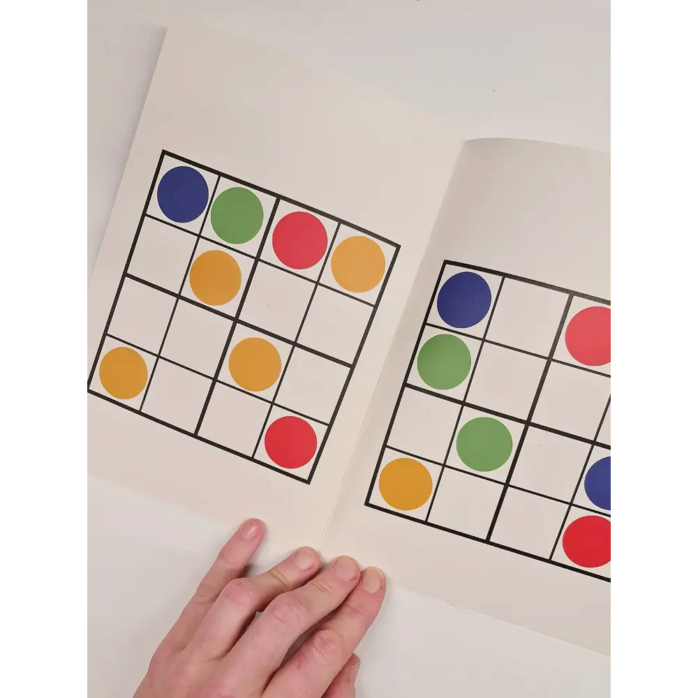 Sudoku for begyndere 4x4 med farver - Variabel