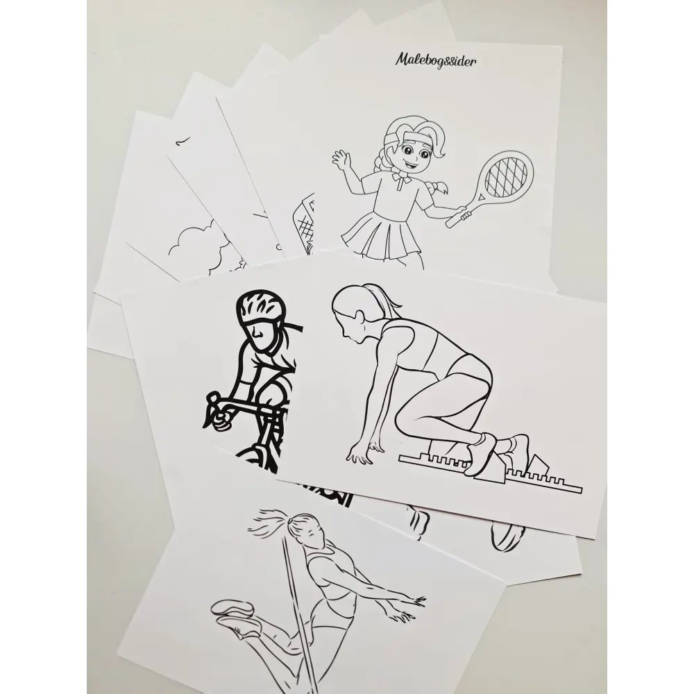 Tema: De Olympiske Lege - Print