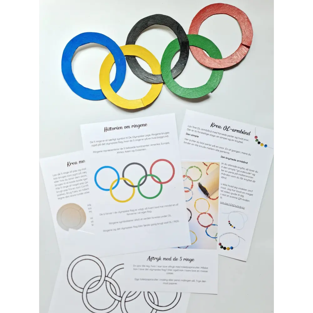 Tema: De Olympiske Lege - Print