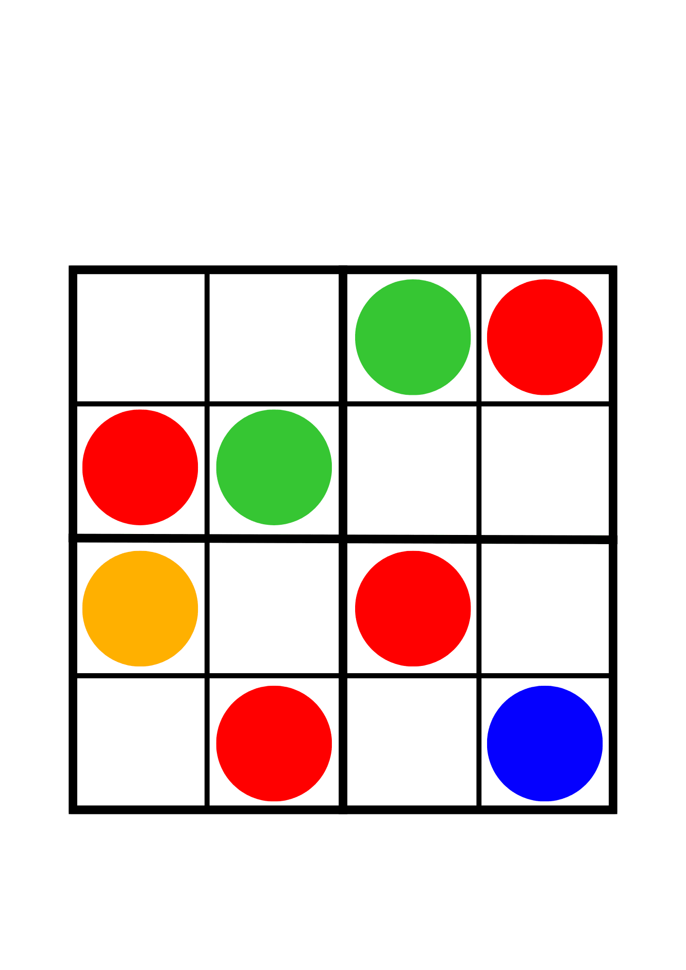 Sudoku for børn – let børne-sudoku til begyndere - Farverigedage