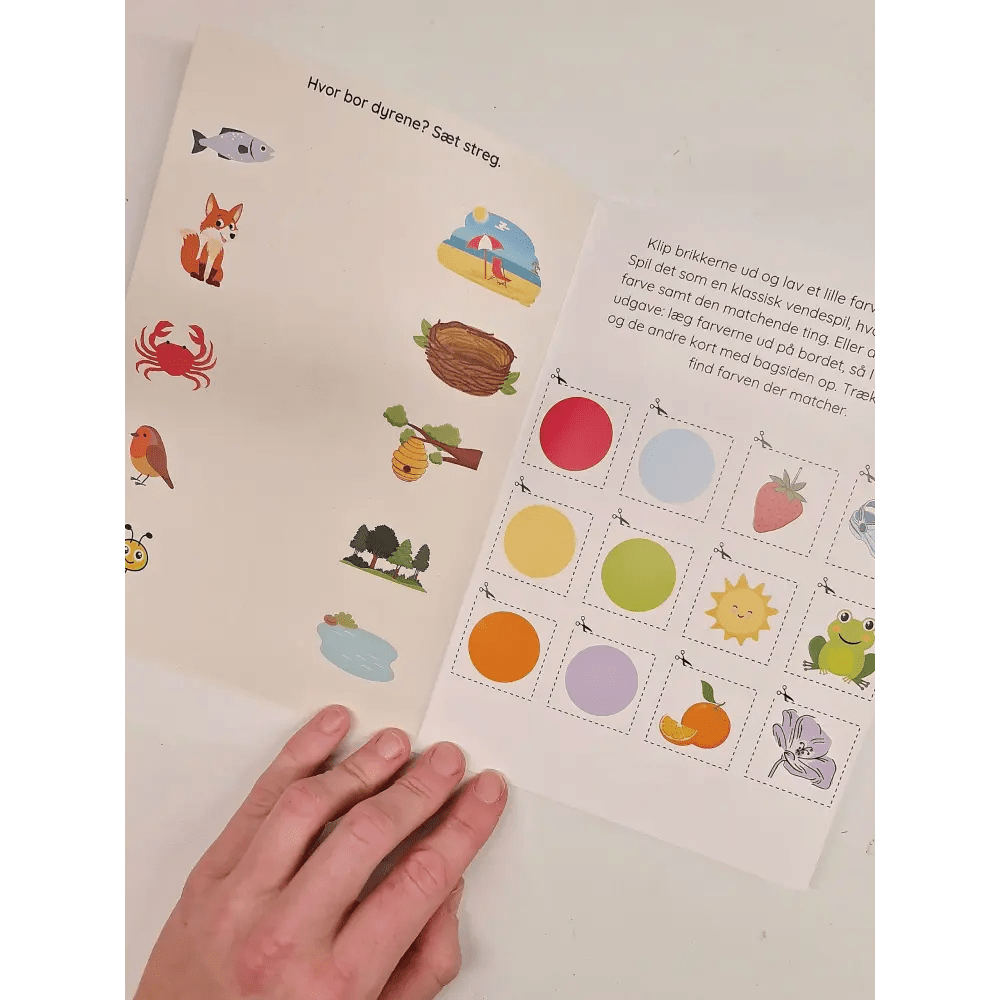 Aktiviteter for 2-3-årige – print selv leg og læring til de mindste - Farverigedage