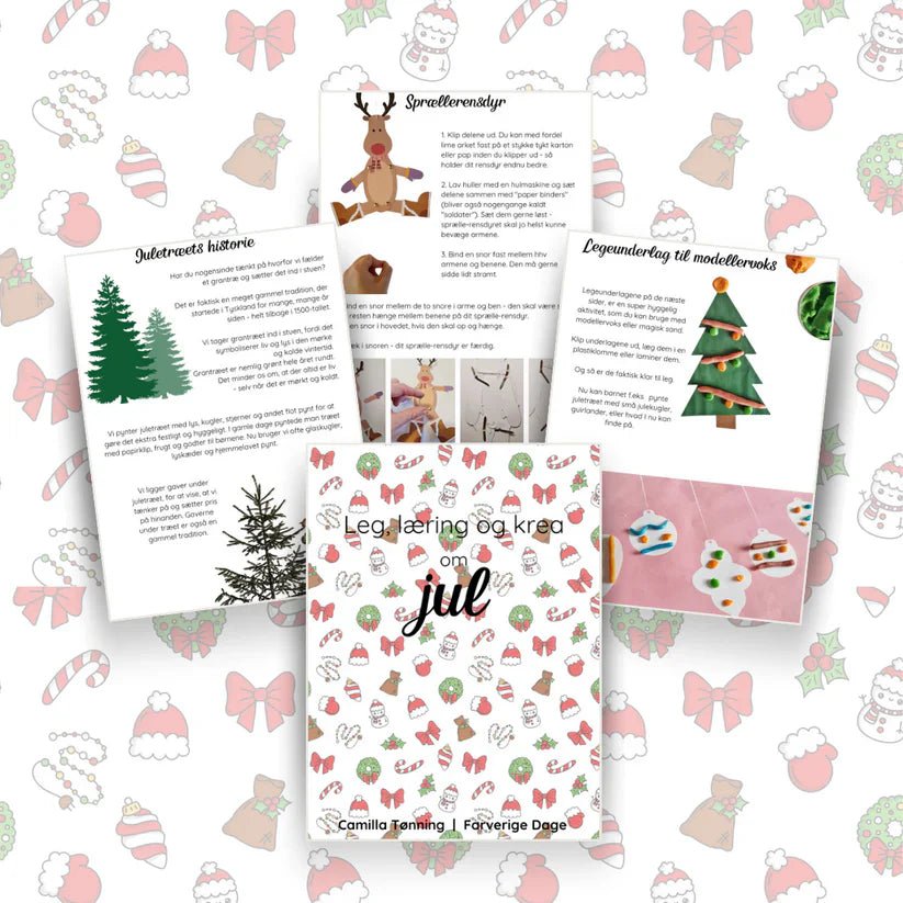 Kreativ julekalender for børn - Farverigedage