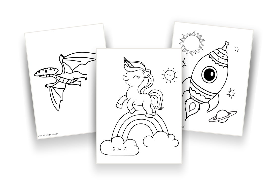 Tegninger til farvelægning