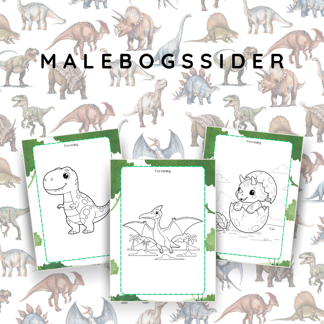Dinosaur - opgavebogen