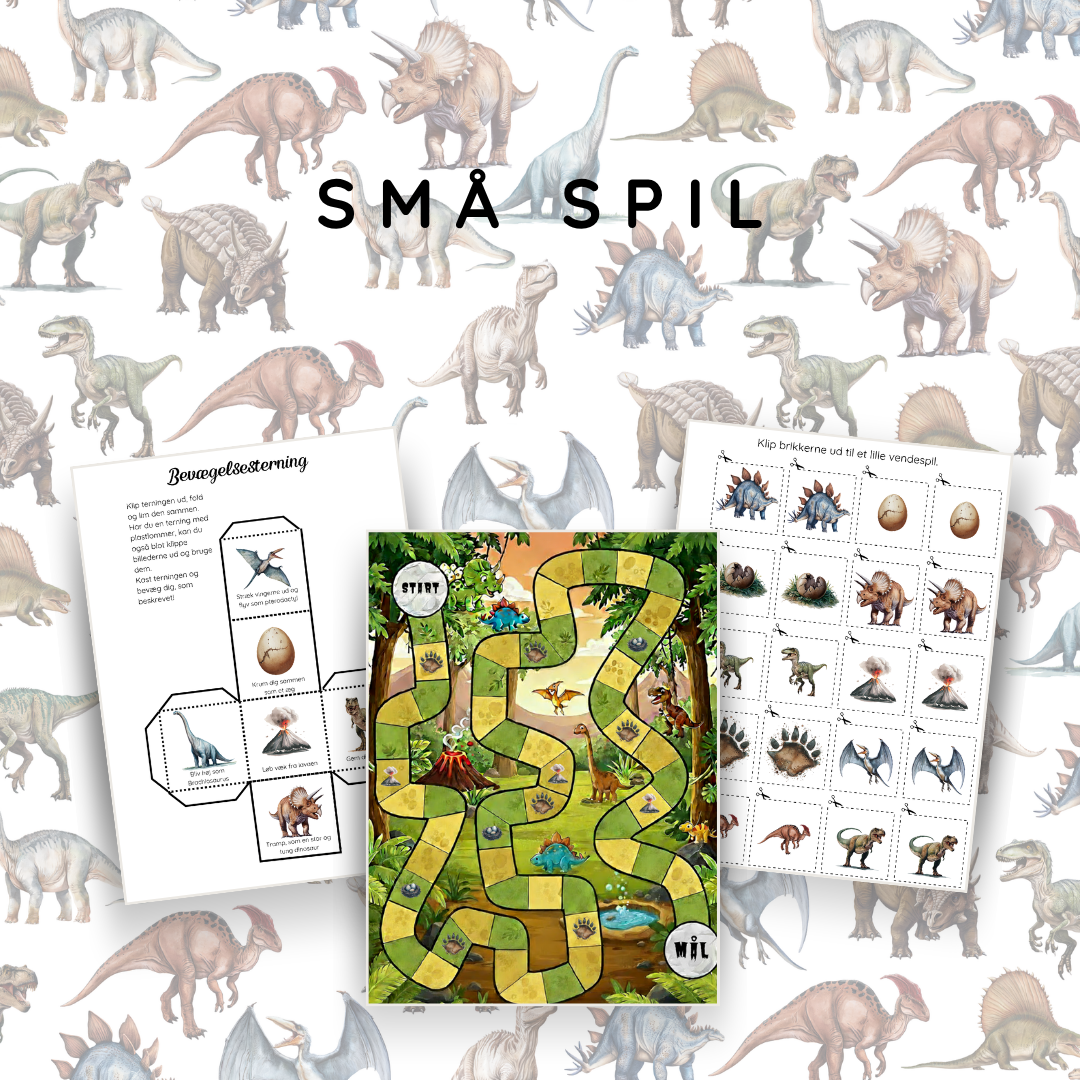 Dinosaur - opgavebogen