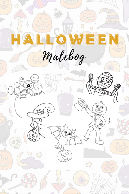 Halloween print-selv pakken