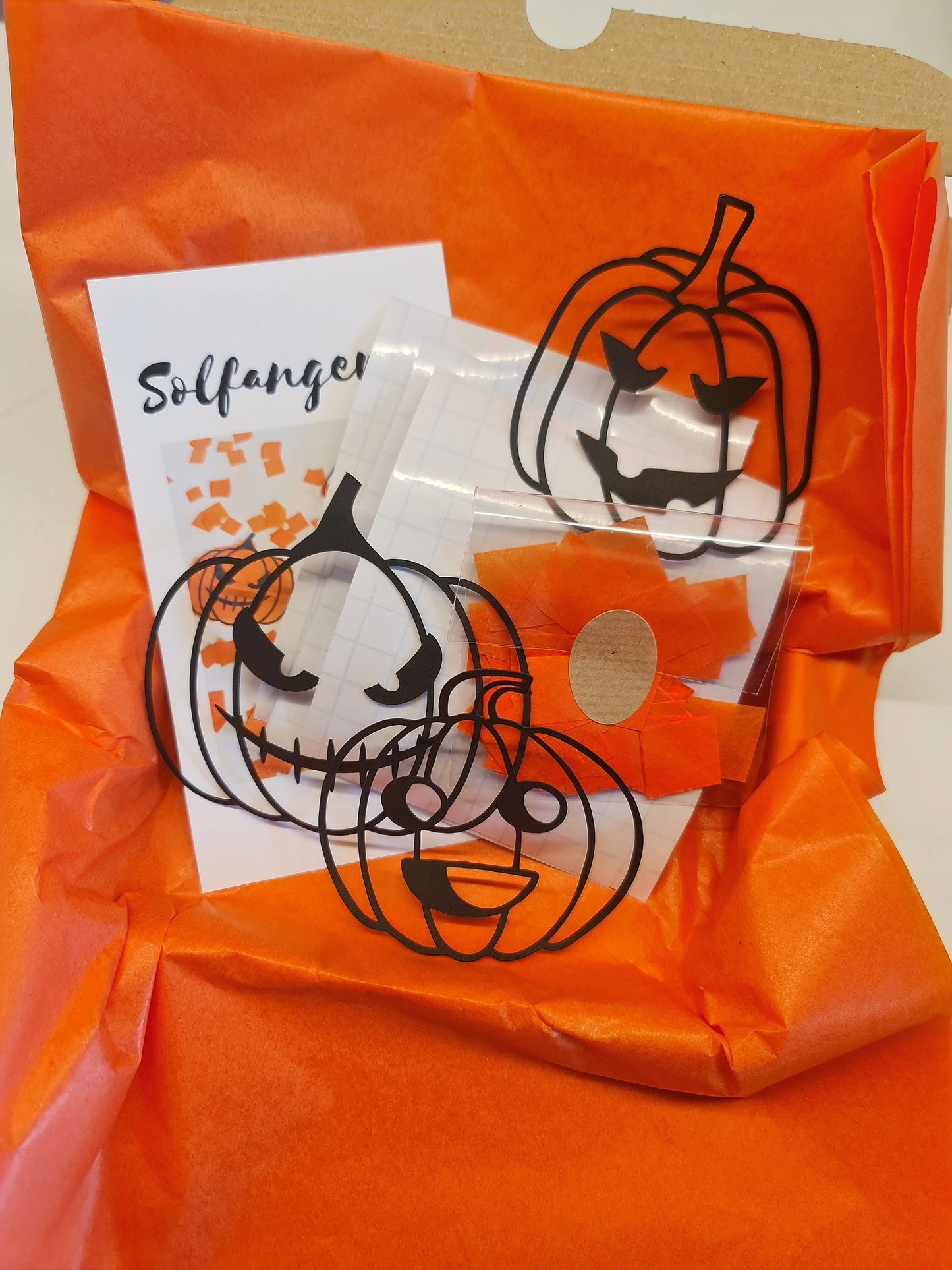 Halloween Minikit: Solfangere med græskar