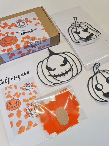 Halloween Minikit: Solfangere med græskar