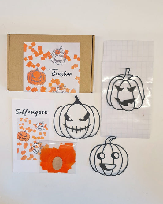 Halloween Minikit: Solfangere med græskar