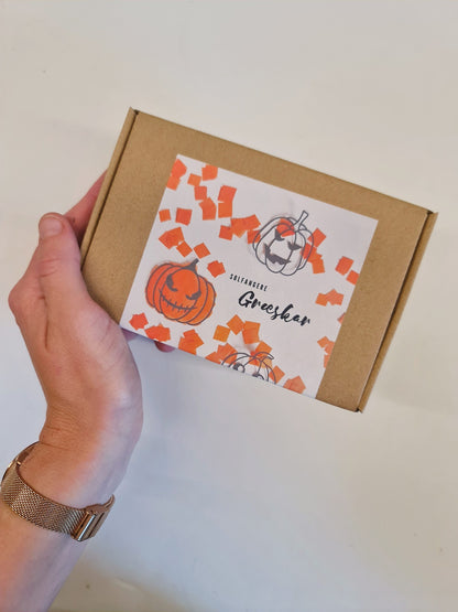 Halloween Minikit: Solfangere med græskar