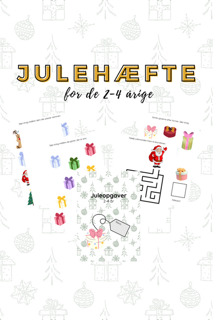 Julehæfte 2-4 år