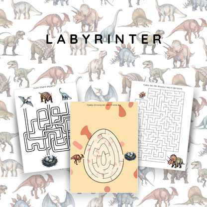 Dinosaur - opgavebogen