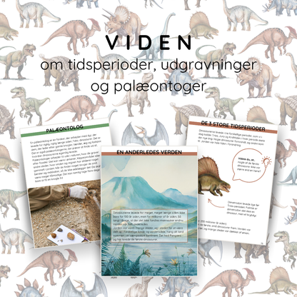 FORUDBESTILLING Leg, læring og krea om dinosaurer