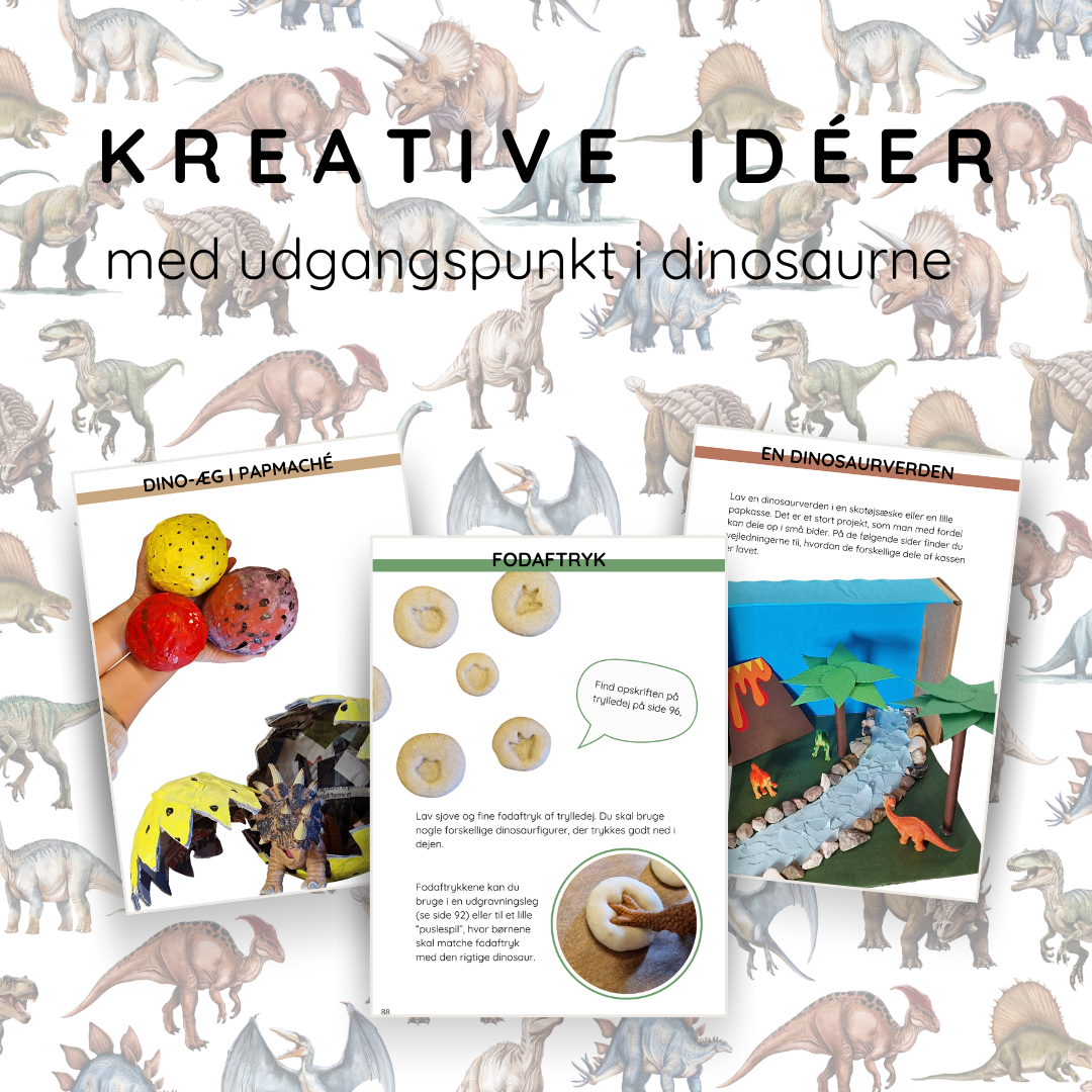 Leg, læring og krea om dinosaurer