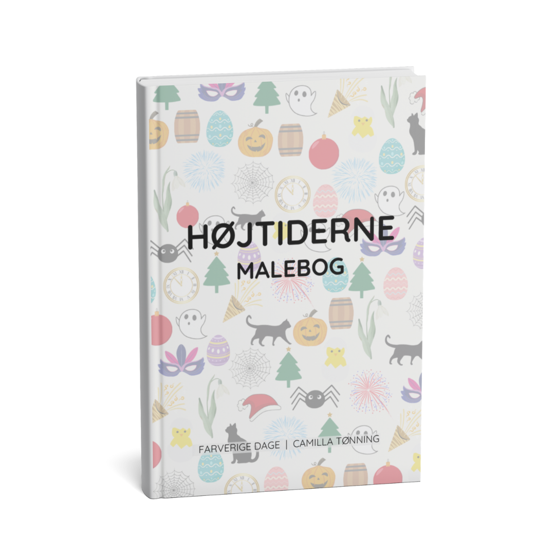Højtiderne - malebogen