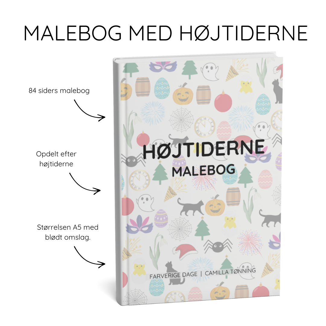 Højtiderne - malebogen