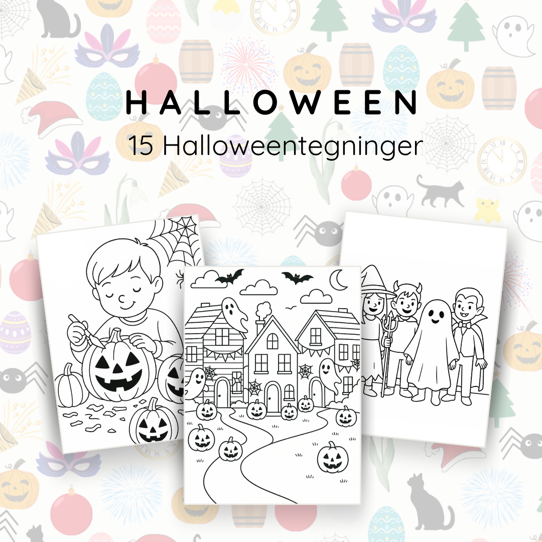 Højtiderne - malebogen