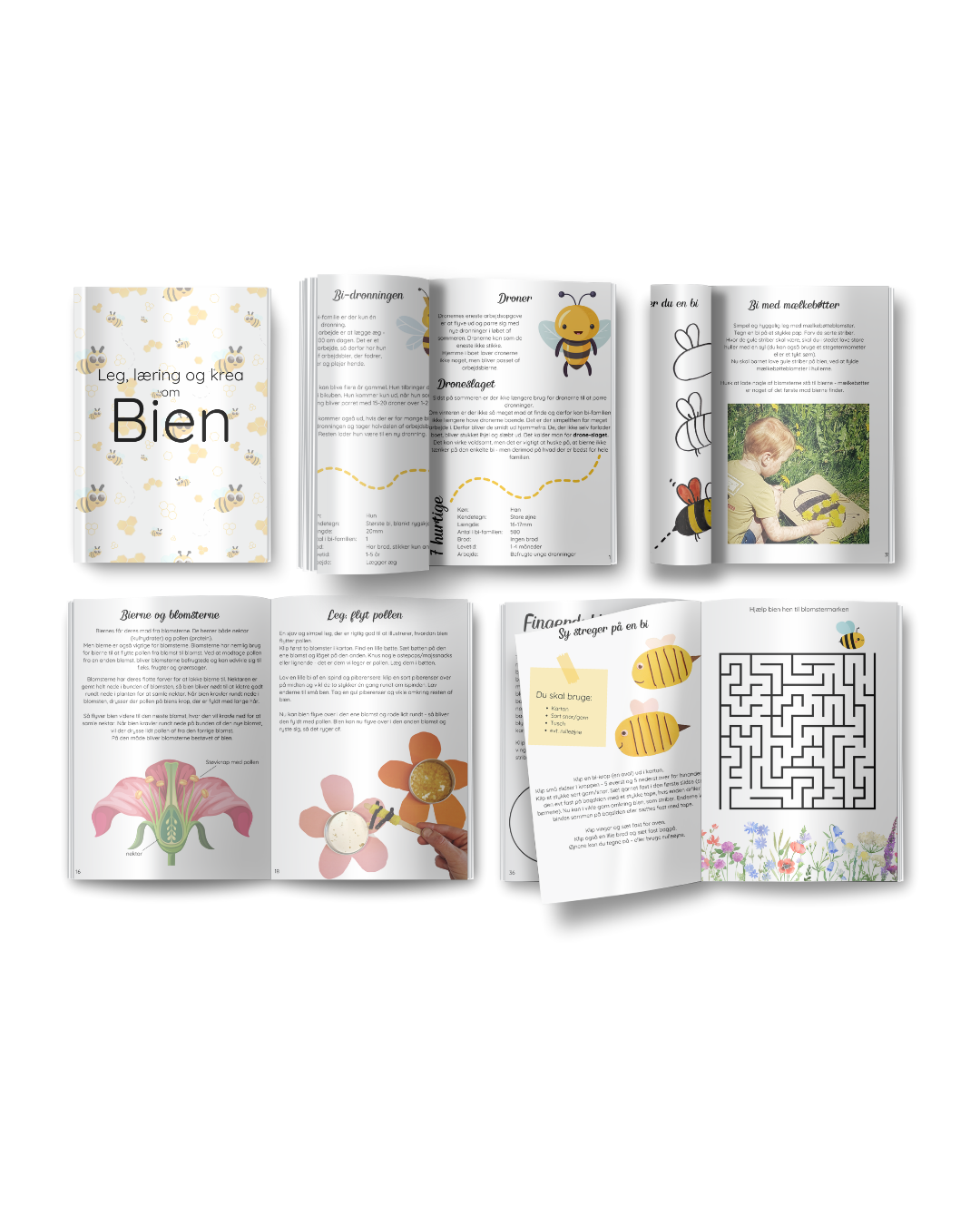 Den store krible-krable pakke - print selv