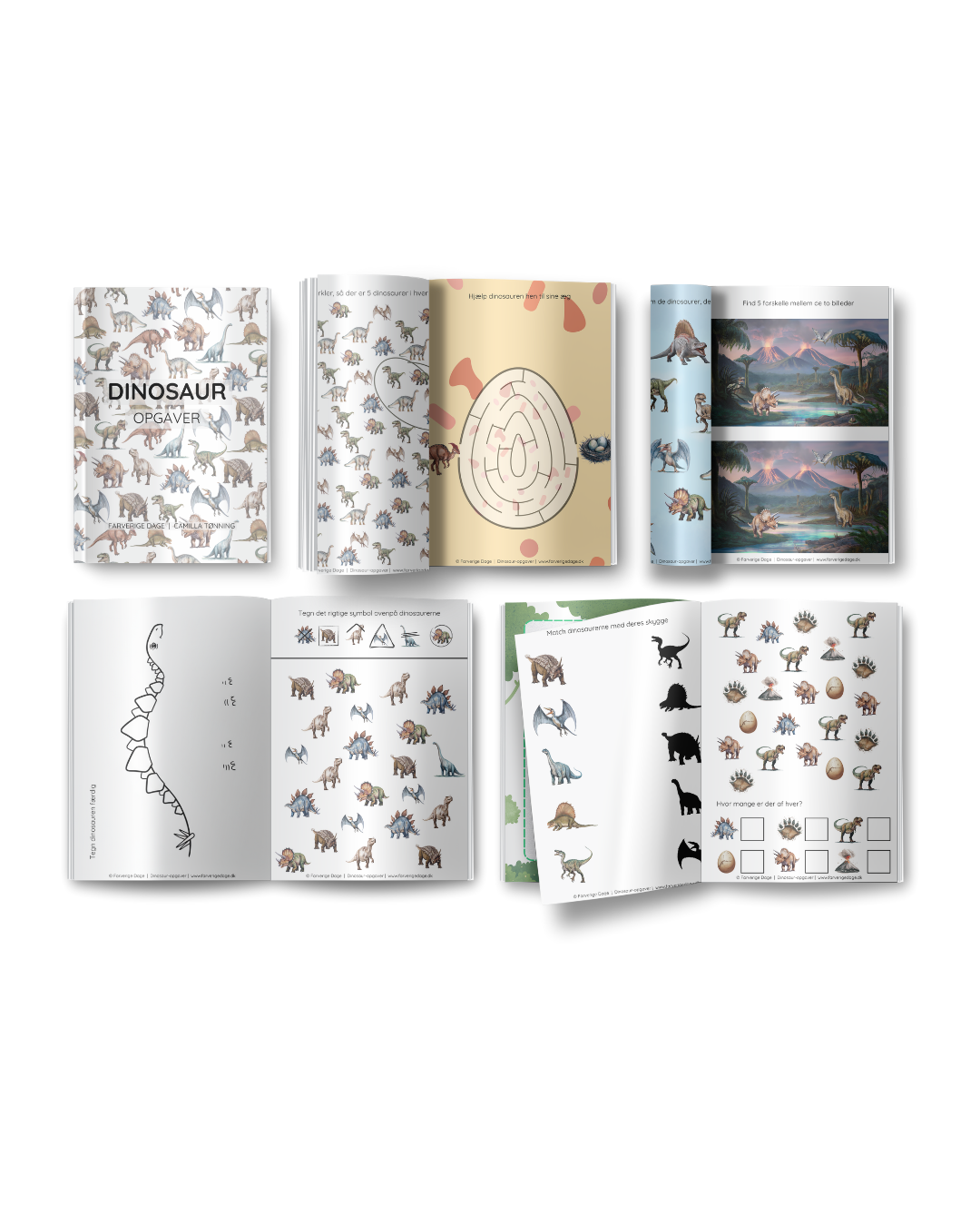 Dinosaur - opgavebogen