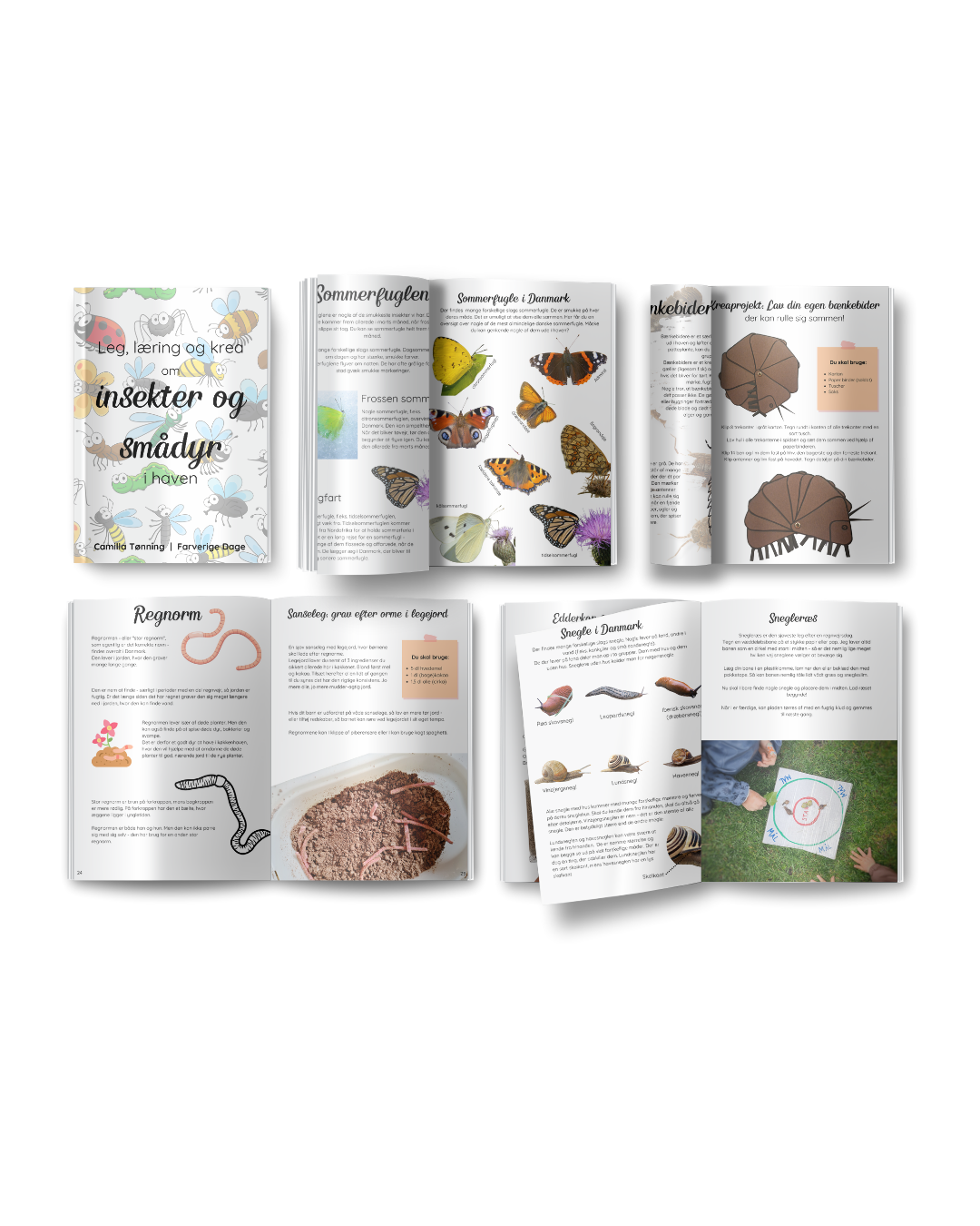 Den store krible-krable pakke - print selv