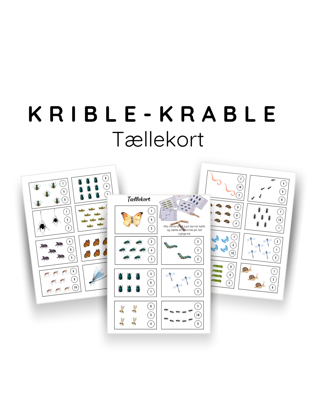 Krible Krable tællekort
