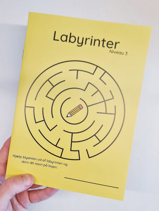 Labyrinter: Niveau 3 - Print selv