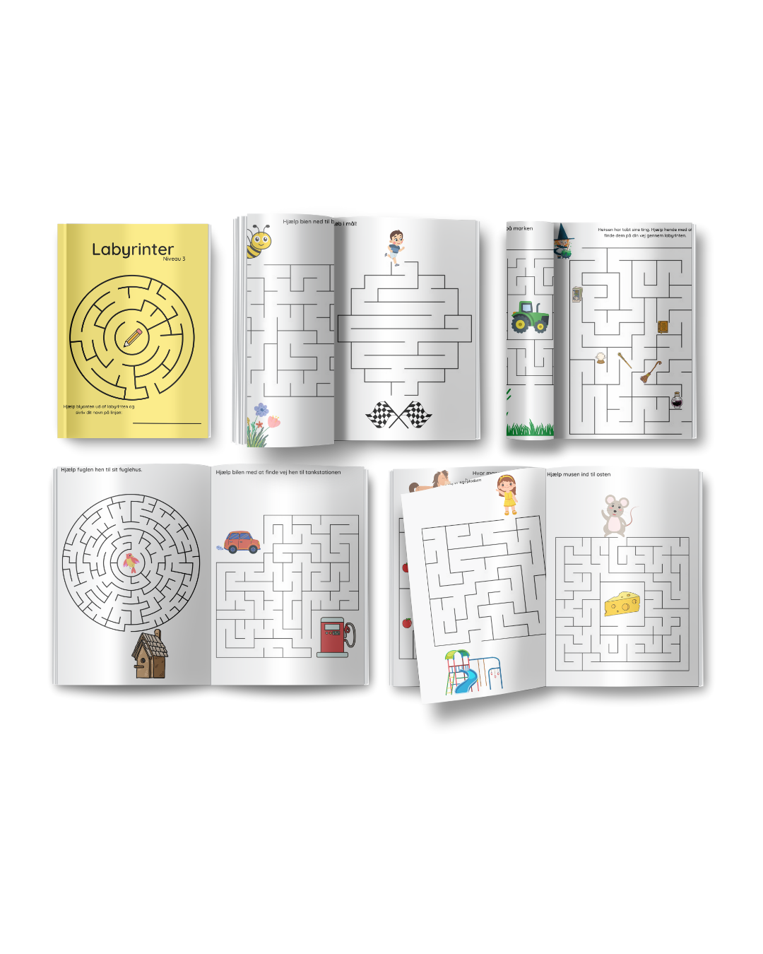 Opgavepakke: 6-8 år - print selv