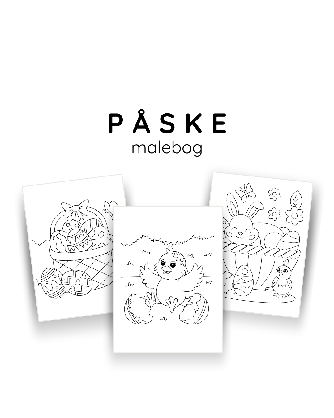 Print selv: Påske tegninger