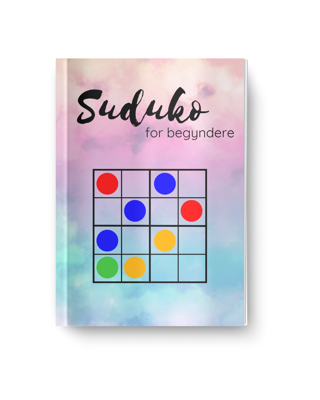 Sudoku for begyndere, 4x4 med farver
