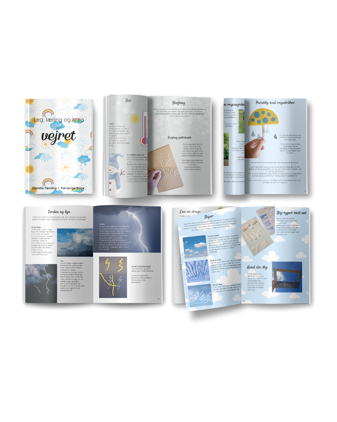 Tema: vejret - leg, læring og krea om vejret