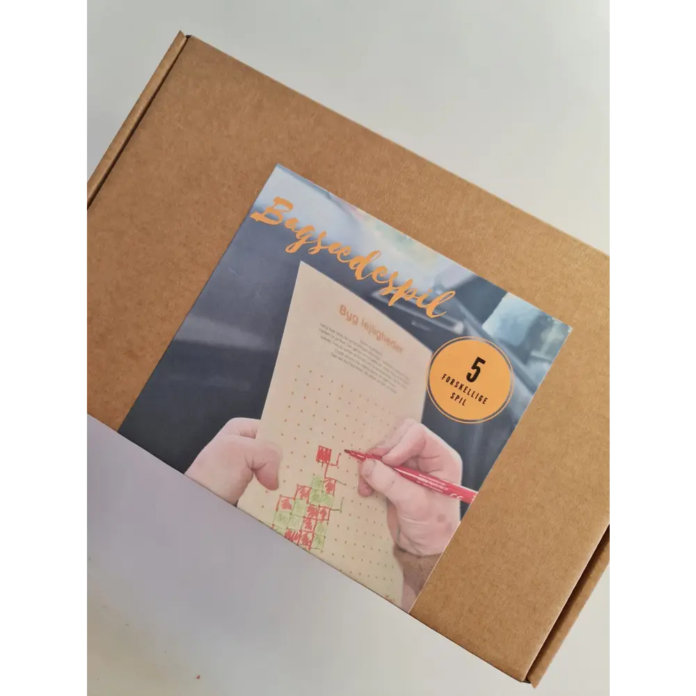 Bagsædespil - 5 forskellige spil du nemt kan have med.